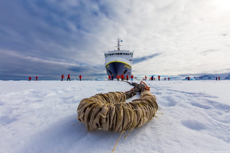 Antarctica with Kids: The ship
