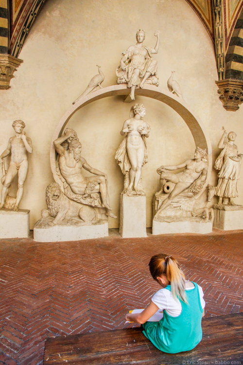 Things to Do in Florence - Sketching at the Bargello
