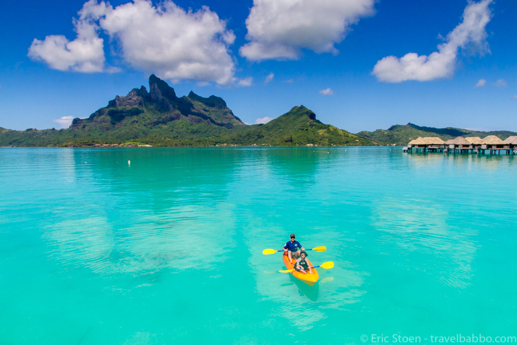 Bora Bora with Kids - Kayaking - also included!