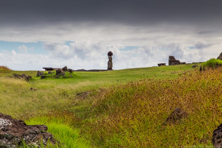 Easter Island with Kids: First stop and last stop - Tahai