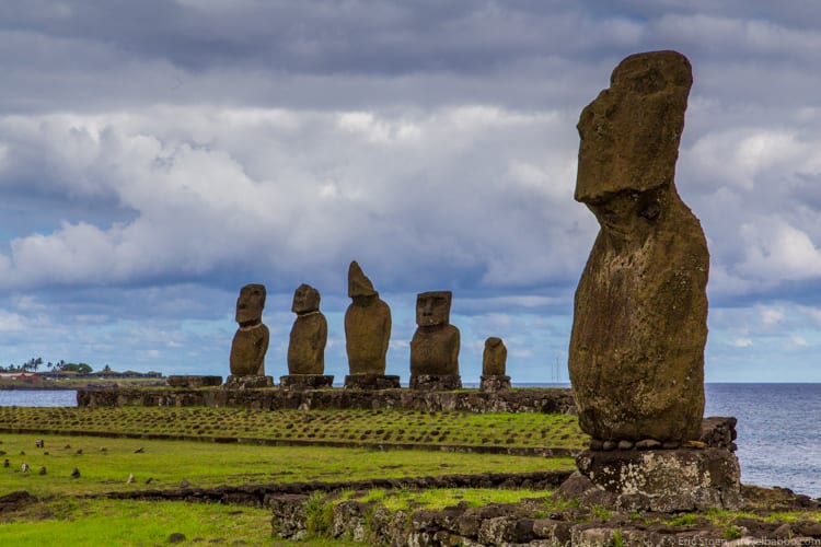 Easter Island with Kids: Tahai