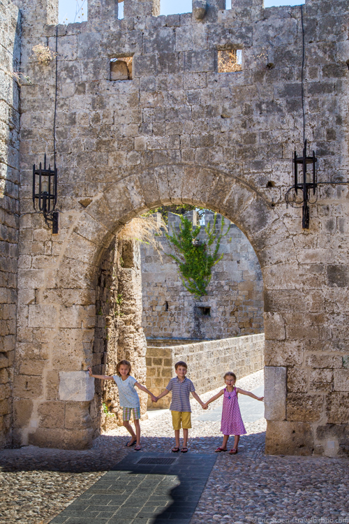 Things to do in Europe with kids - Rhodes