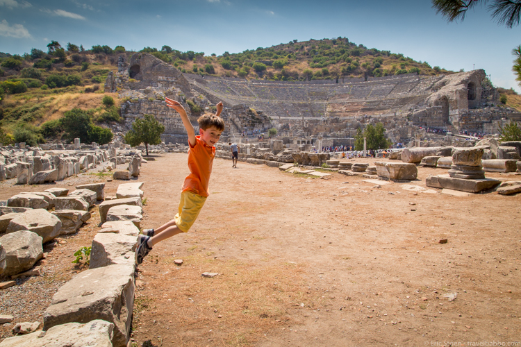 How to use TripAdvisor - Getting away from the crowds in Ephesus, Turkey