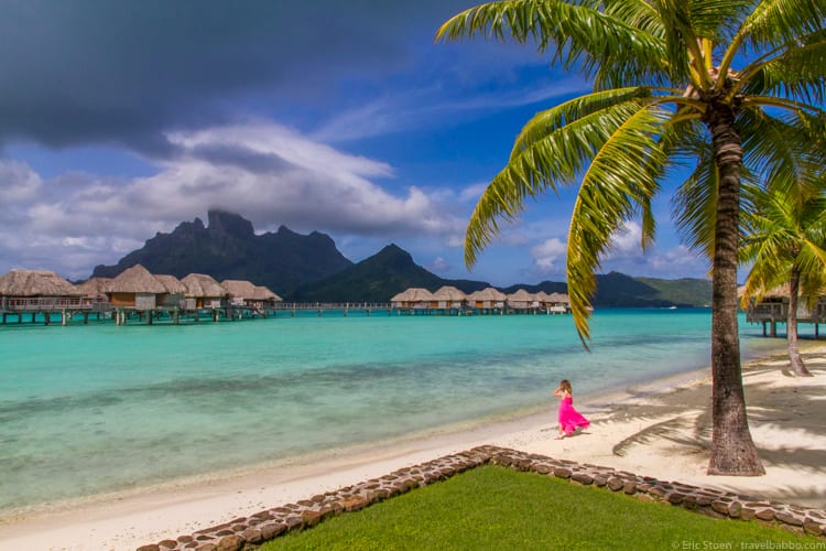Best Age to Travel - In Bora Bora
