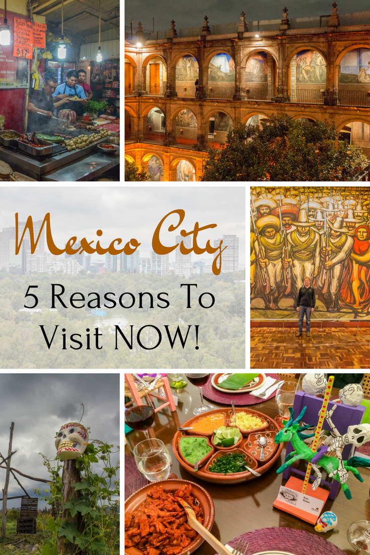 I was extraordinarily impressed with Mexico City during my trip there with AFAR Magazine. Here are the top five reasons you should go there.