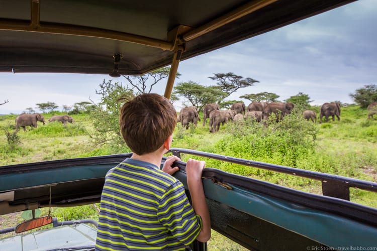 Best Age to Travel - On safari at Lake Ndutu, Tanzania