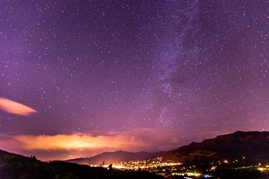Best Travel Year - Ojai, California - The Milky Way over Ojai