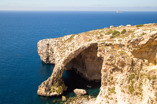 Best Travel Year - Disney Cruise - Malta - The Blue Grotto in Malta