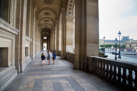 Best Travel Year - Paris - Walking near the Louvre