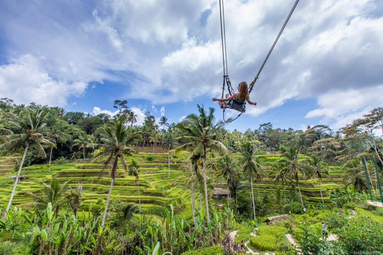 Bali with Kids - Swinging!