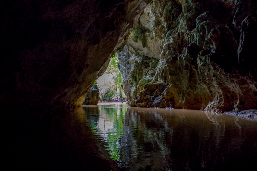 Belice con niños - La entrada a Barton Creek cueva