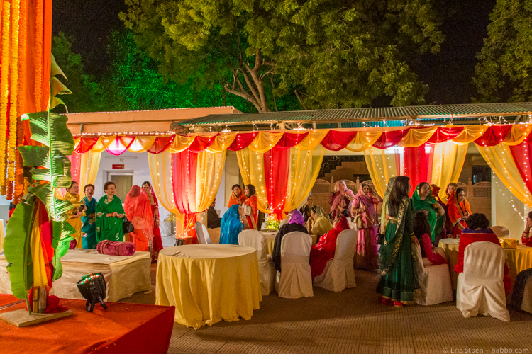 Indian Wedding - The female side of the wedding