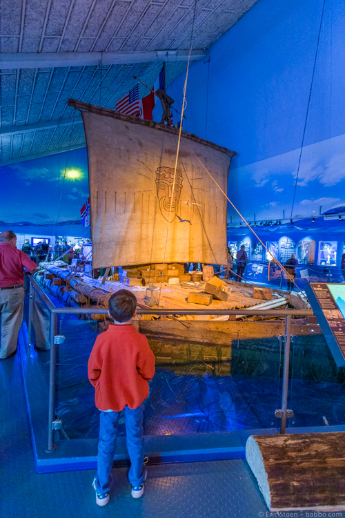 Oslo with kids - the Kon-Tiki Museum