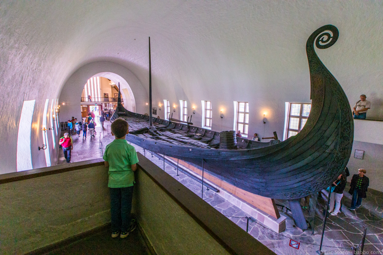Oslo with kids -  The Viking Ship Museum