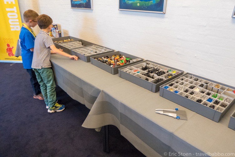 LEGO Inside Tour - The start of the LEGO Building Competition