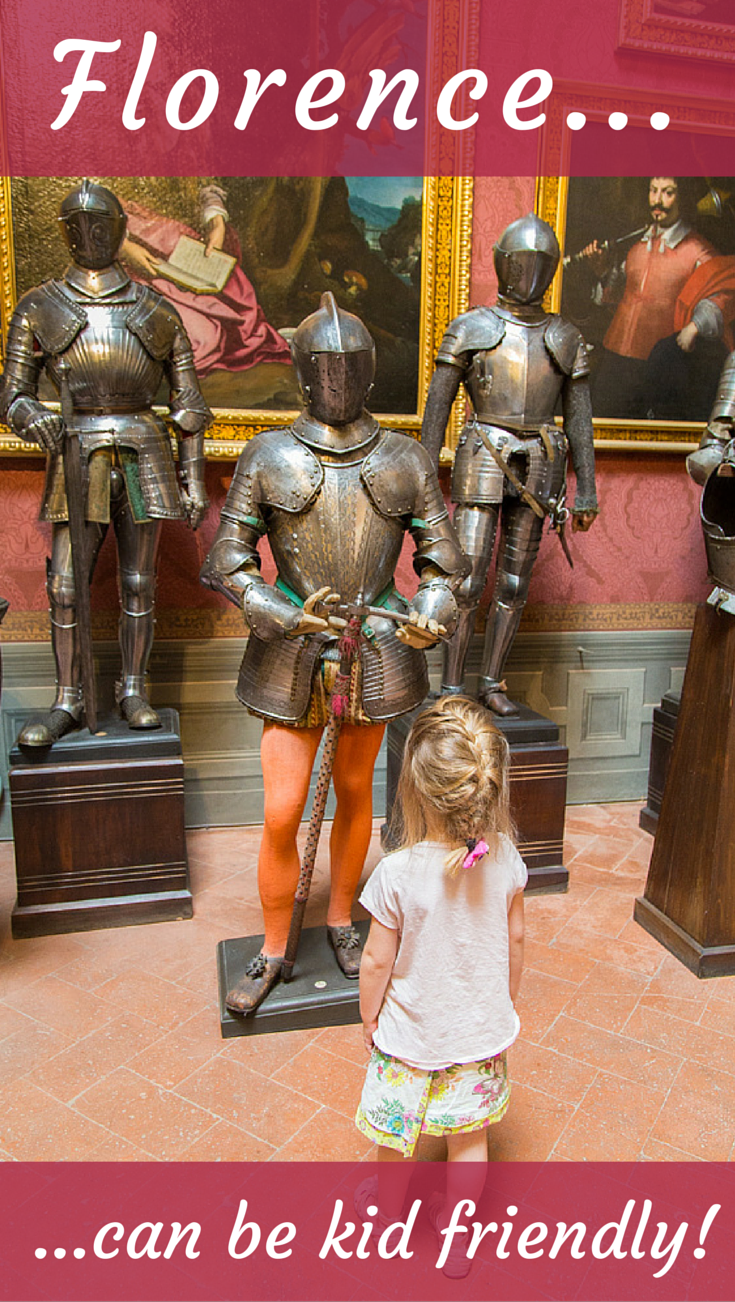 Florence with kids: Florence isn't naturally kid-friendly. Here are our tips to making it kid-friendly!