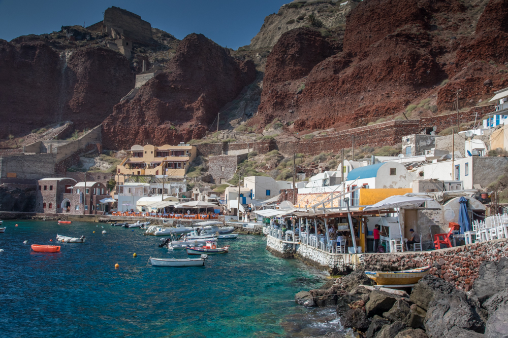 Best of 2015 Travel: Dimitris Ammoudi Taverna in Oia, Santorini