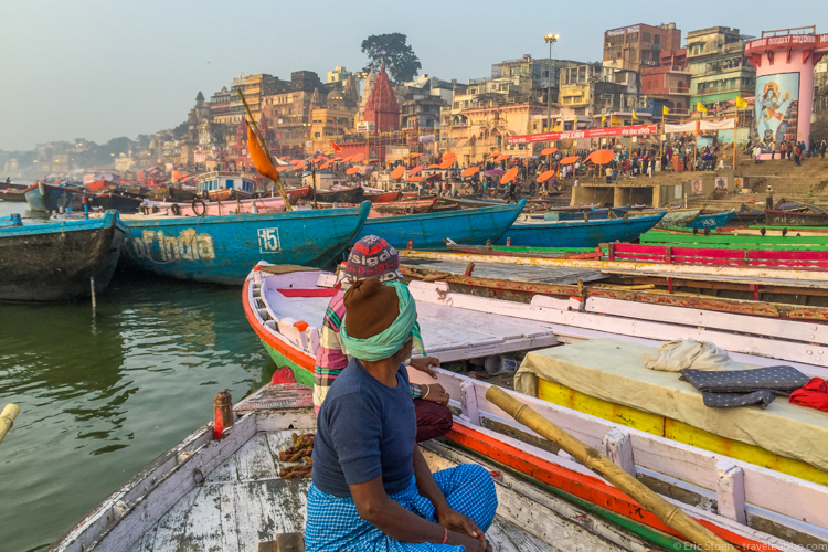 Places to visit in India - Morning in Varanasi