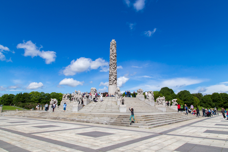 Year in Review: In Oslo's Vigeland Park 