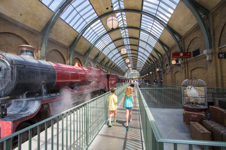 The Hogwarts Express at Kings Cross Station (Universal Orlando Resort)