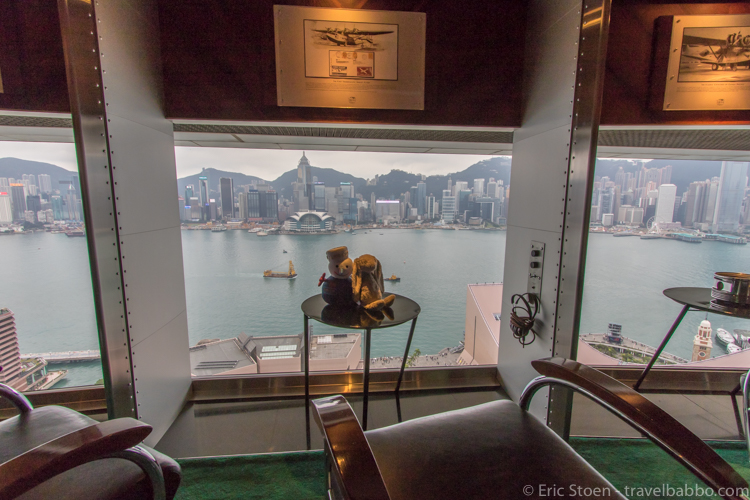 48 hours in Hong Kong: The view from the Peninsula's helipad waiting room