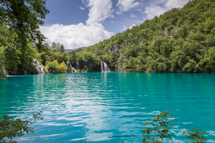 Croatia with kids - Plitvice Lakes National Park - Gorgeous water everywhere