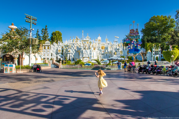 Tips for peak season travel: Disneyland just after opening