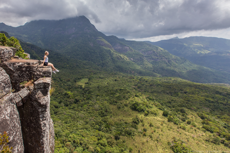 Places to go in Sri Lanka:Knuckles Mountain Range overlook.