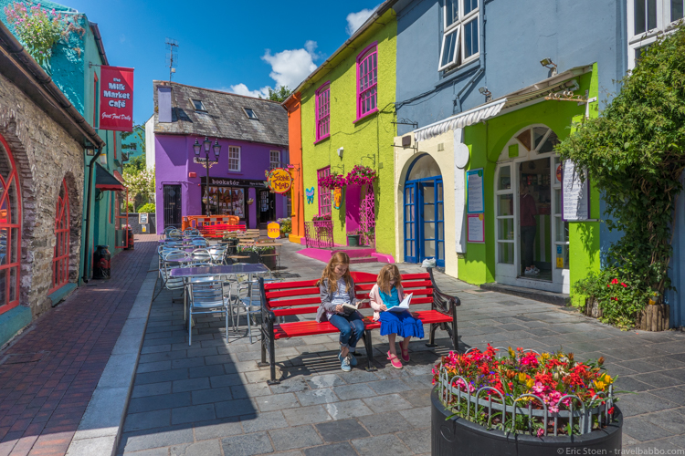 Things to do in Kinsale:Reading in the middle of Kinsale