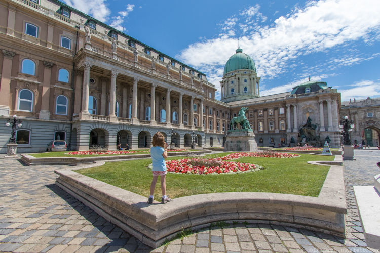 Things to do in Budapest with kids - At Buda Castle