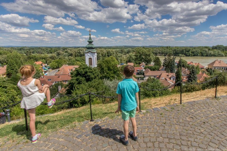 Things to do in Budapest with kids - Overlooking Szentendre