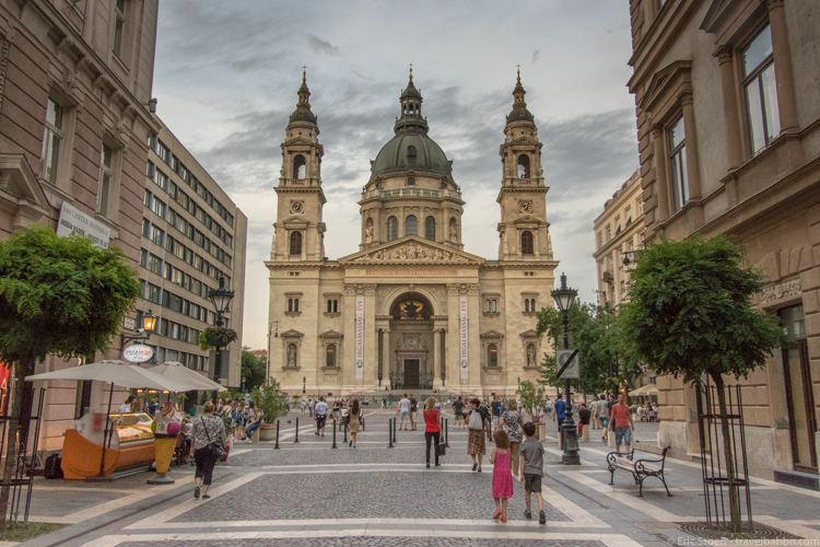 Things to do in Budapest with kids - St. Stephen's Basilica