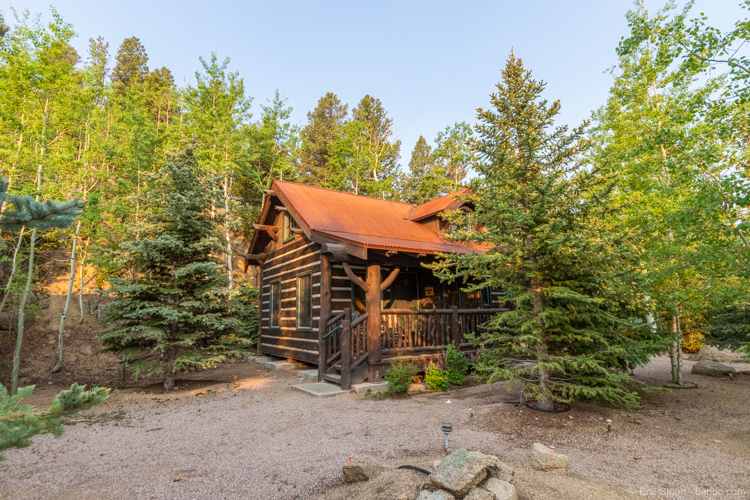 Things to Do in Colorado Springs with Kids: Our cabin at Cloud Camp