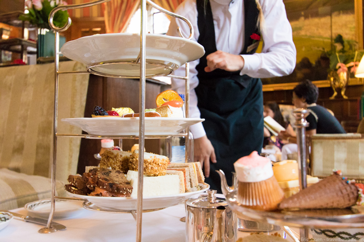 London with Kids - Afternoon tea at London's Milestone Hotel