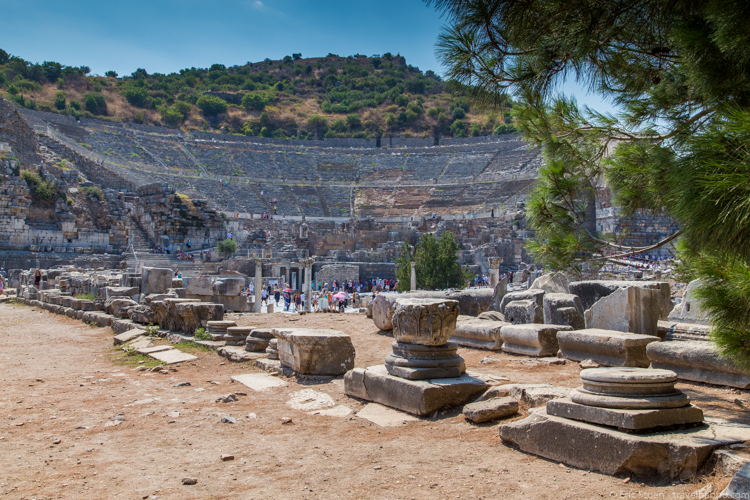 Disney port excursions - The ancient city of Ephesus, Turkey
