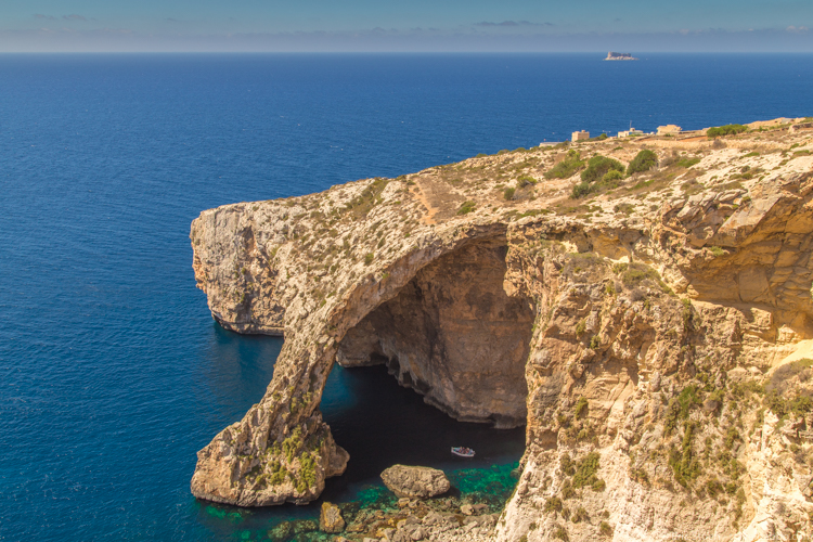 Disney port excursions - Malta's Blue Grotto 