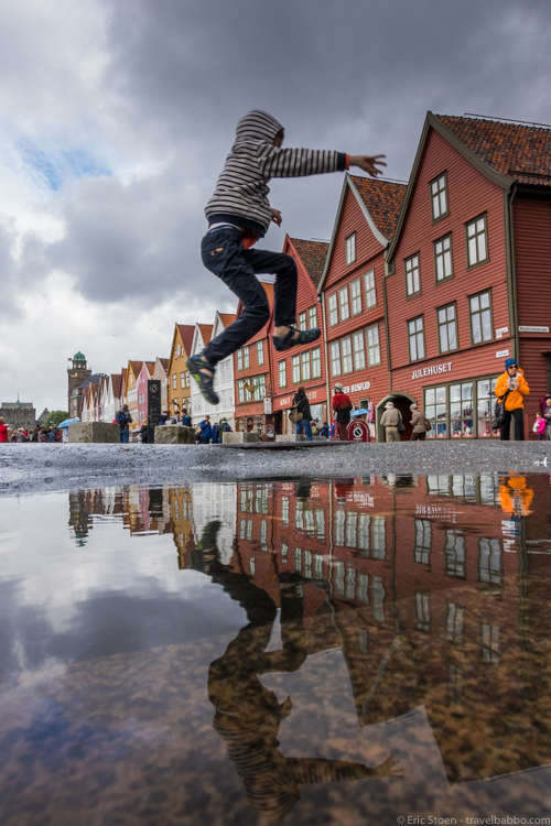 Disney port excursions - Puddle hopping in Bergen