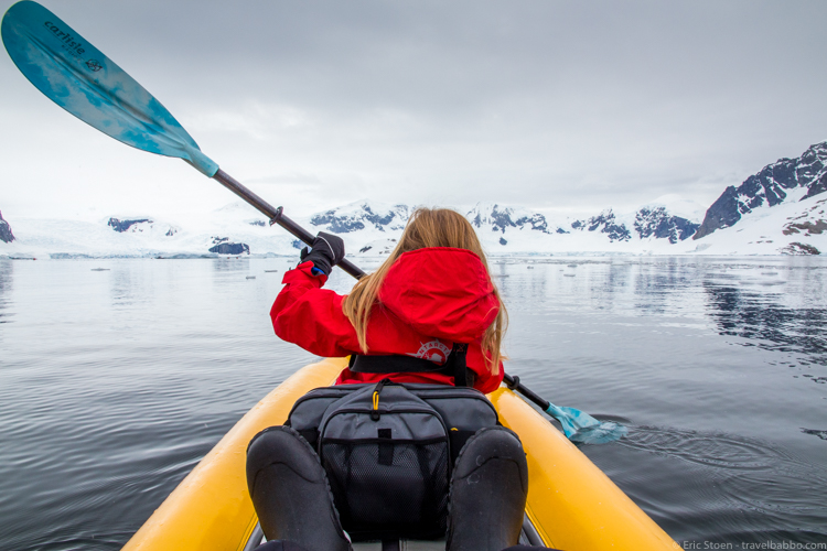 Best Kid Activities - Kayaking in Antarctica 