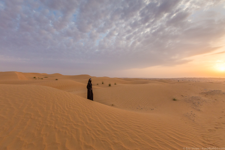 Photo trips - UAE - Sunrise in the Dubai Desert Conservation Reserve