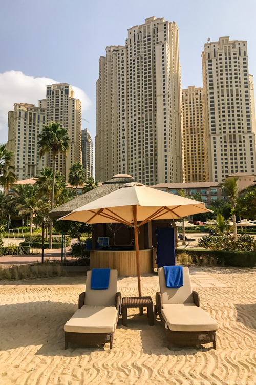 Dubai layover - Beach or city? Both at the Ritz-Carlton Dubai