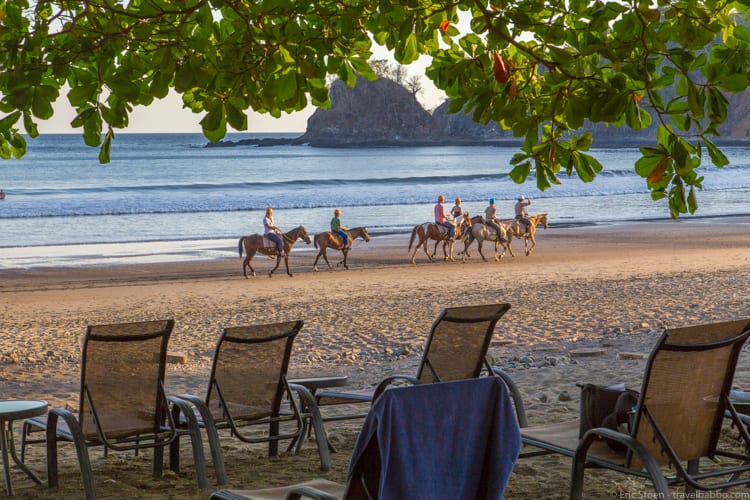 Costa Rica with Kids: The evening horseback ride