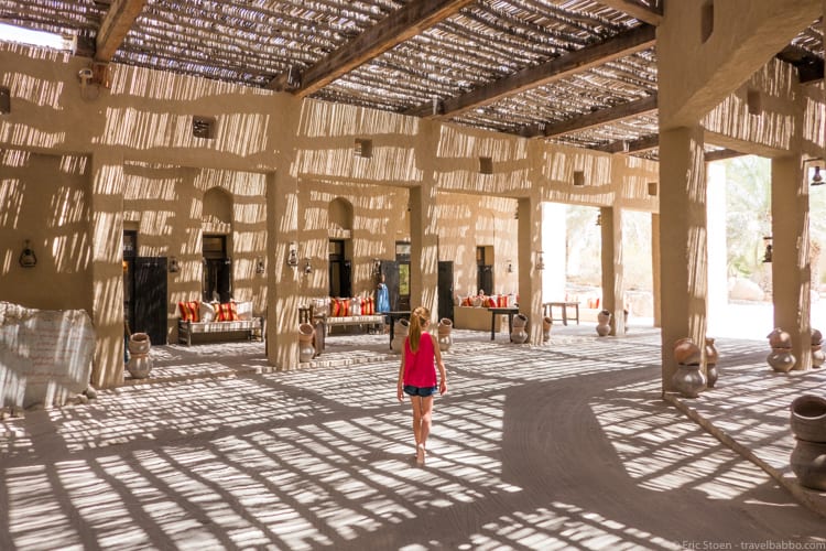 Travel Photography Tips - I loved the lines and shadows at the Six Senses Zighy Bay in Oman