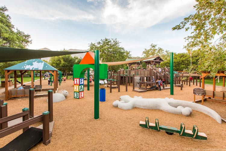 Ojai with kids: Ojai's Libbey Park Playground