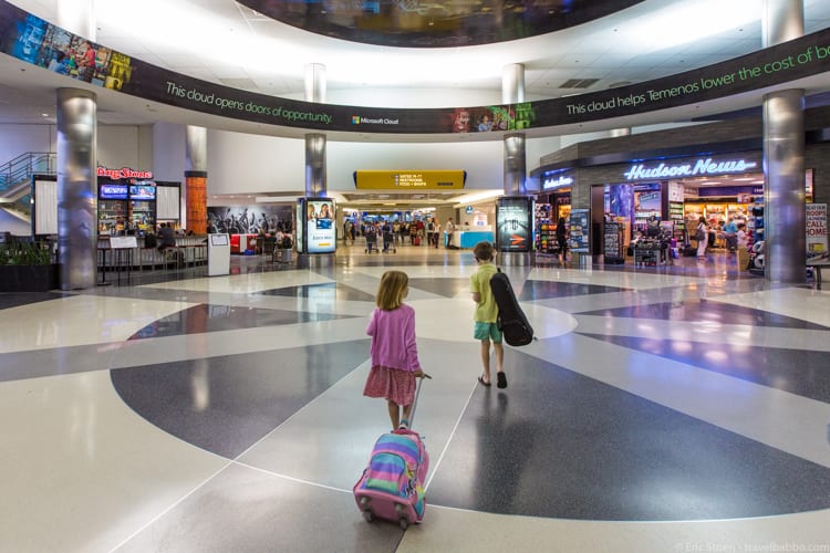 Airports with kids - LAX
