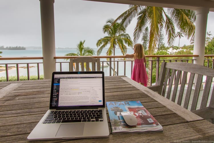 Travel blog advice - Working in Bermuda
