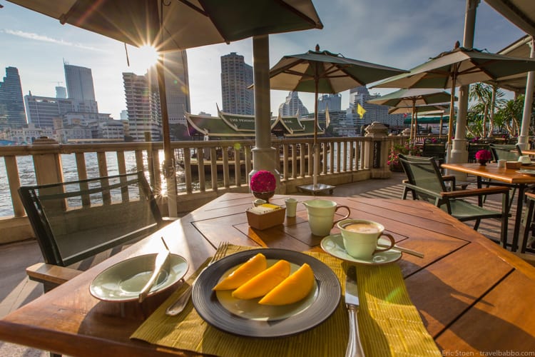 Bangkok Layover - Breakfast at the Peninsula Bangkok