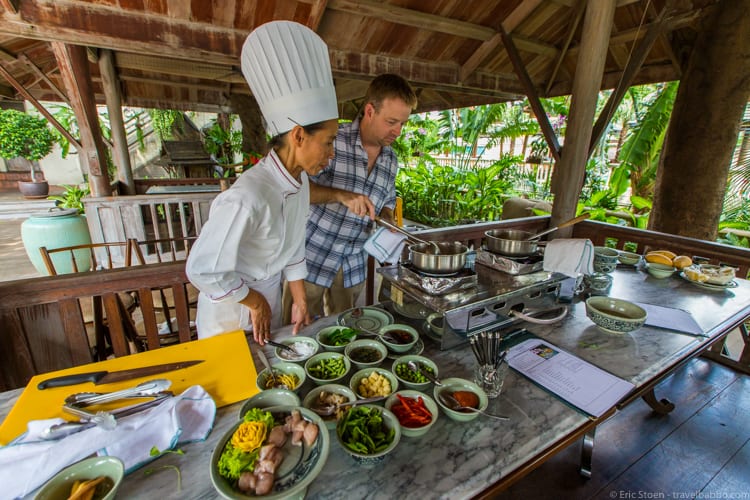 Bangkok layover - My cooking class at Peninsula Bangkok