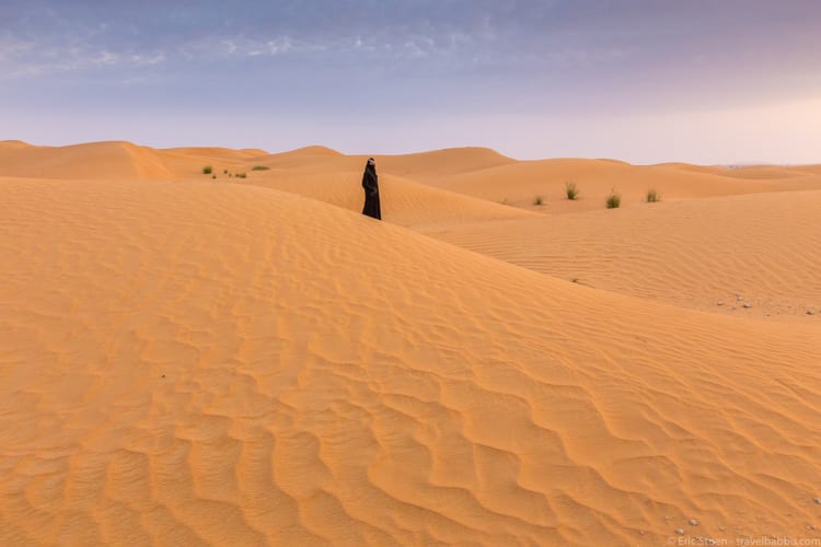 Breathtaking views: In the Dubai Desert Conservation Reserve