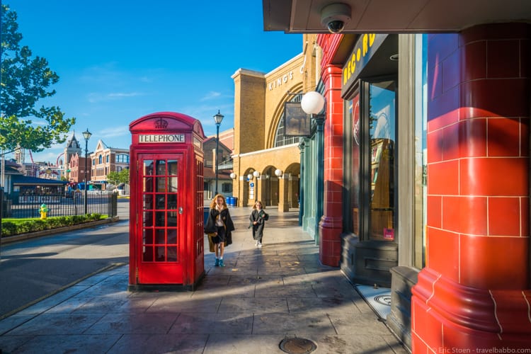 Universal Orlando Tips - Walking through London (Universal Studios Florida)