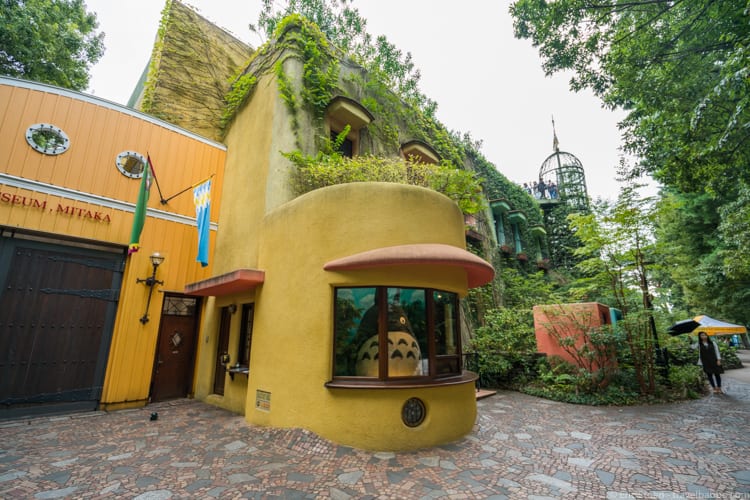 Tokyo with Kids - The Ghibli Museum. Um, where's the ticket window? 